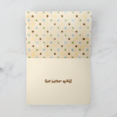 Carte Vache mignonne pour le mieux (Intérieur)