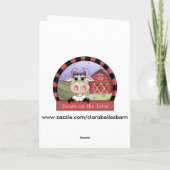 Carte Vache mûre (Dos)