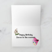 Carte Vache musicale d'anniversaire (Intérieur)