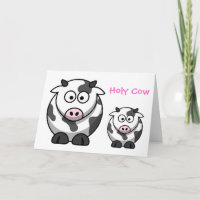 VACHE SAINTE Dessin rose Nez Vache drôle Animal