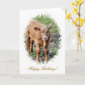 CARTE VACHES (Fleur jaune)