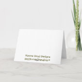 Carte Vaches 50e anniversaire (Dos)