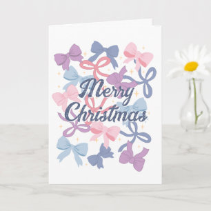 Carte Vaches cadeaux Pastel Joyeux Noël © GraphicLoveSho