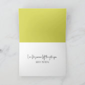 Carte Vaches d'anniversaire s'échappant d'un pâturage (Intérieur)