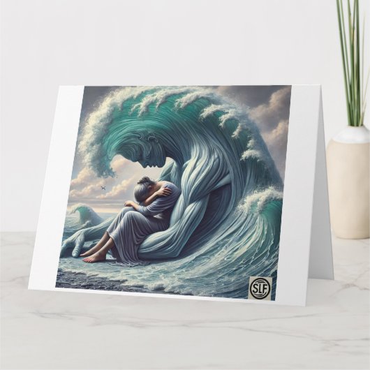 Carte Vague de sympathie (Devant)