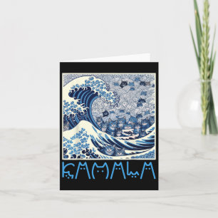 Carte Vague Mignonne De Chats Bleus Pour Kamala 1