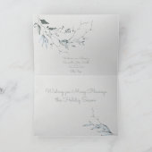 Carte Vague photo de Noël (Intérieur)