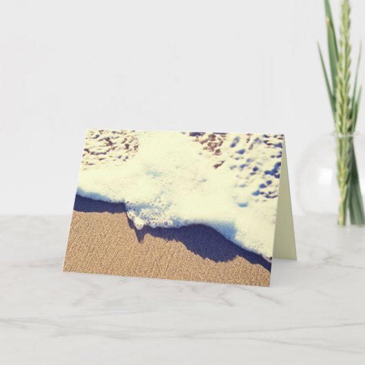 Carte vague sablonneuse (Devant)