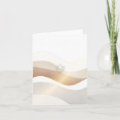 Carte Vagues calmes du désert avec Fennec Essence | Se m (Devant)