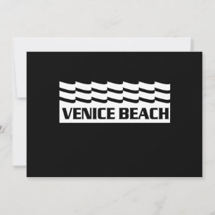 Carte Vagues de plage de Venice