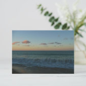 Carte Vagues s'écrasant au paysage de Sunset Beach (Debout devant)