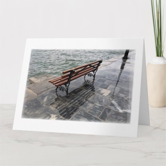 Carte Vagues sur le rivage (Devant)