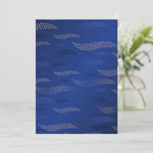 Carte Vagues Tigre (motif stylisé) 2