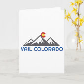 Carte Vail, Colorado Rocheuses (Fleur jaune)