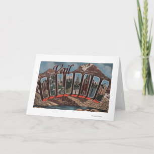 Carte Vail, ColoradoLarge Letter ScenesVail, CO