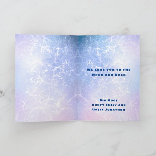 Carte Vaisseau Spatial Aliens Age 3 Anniversaire Espace (Intérieur)