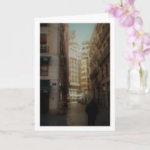 Carte Valence City, Valencien Street Portrait, Espagne