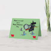 CARTE VALENTIN DE L'ASSISTANT D'OZ  (Devant)