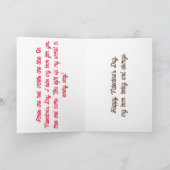 Carte Valentin de panda mignon (Intérieur)