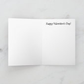 Carte Valentin JE T'AIME (Intérieur)