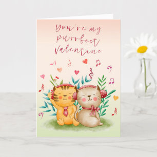 Carte Valentin parfait