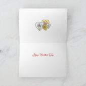 Carte valentin vintage (Intérieur)