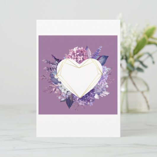 Carte Valentine (Debout devant)