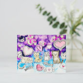 Carte Valentine (Debout devant)