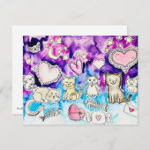 Carte Valentine (Devant / Derrière)