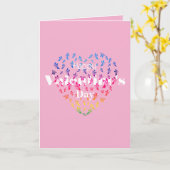 Carte Valentine (Fleur jaune)