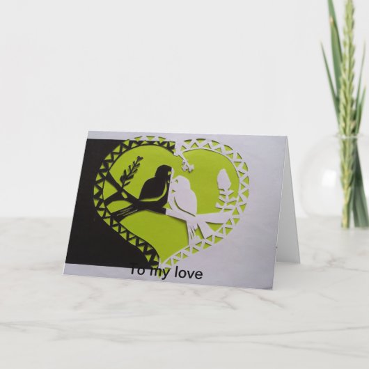 carte valentine (Devant)