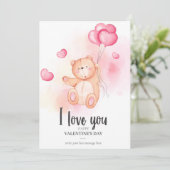 carte valentine (Debout devant)