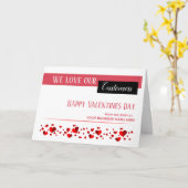 Carte Valentine Affaires (Fleur jaune)