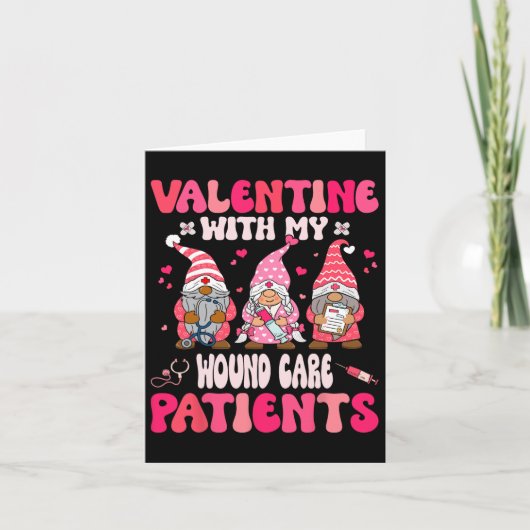Carte Valentine avec mes soins de blessures Valentines J (Devant)