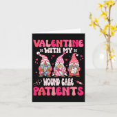 Carte Valentine avec mes soins de blessures Valentines J (Fleur jaune)