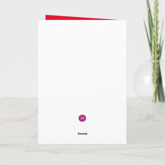 Carte Valentine Card Funny Geek (Dos)