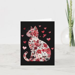 Carte Valentine Cat Heart - Joyeuse Meowentine