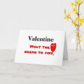 CARTE VALENTINE CE QUE LE CŒUR CHERCHE À TROUVER  (Fleur jaune)