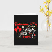 Carte Valentine Cruise 2026 Funny For Couples Matching H (Fleur jaune)