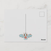 Carte Valentine Cute Love Dragons (Dos)