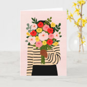 Carte Valentine Darling I (Fleur jaune)