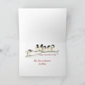 Carte valentine de Chickadee (Intérieur)