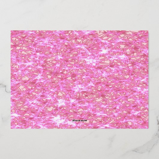 Carte Valentine Foil (Verso)