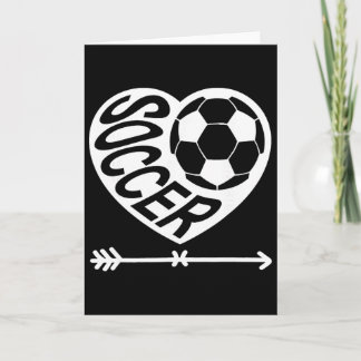 Carte Valentine Football Cœur Dégoulinant Sport Amour Sa