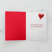 Carte Valentine Golden Retriever Listick Kisses (Intérieur)