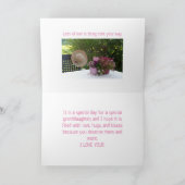 CARTE VALENTINE GRAND-FILLE SPÉCIALE (Intérieur)