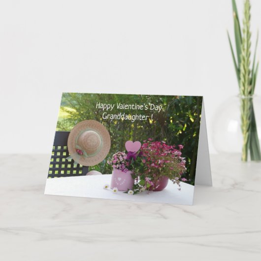 CARTE VALENTINE GRAND-FILLE SPÉCIALE (Devant)