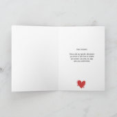 Carte Valentine La Plus Belle Femme Avec Nom Plié (Intérieur)