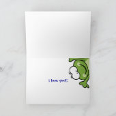 Carte Valentine Love Froggy Kids (Intérieur)