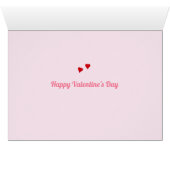 Carte Valentine Moderne du milieu du siècle (Intérieur Horizontal (Bas))